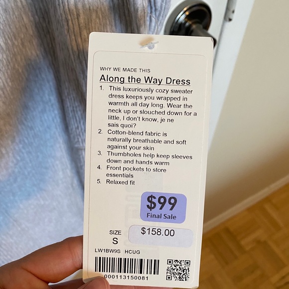 Along the way lululemon sweater dress - Picture 5 of 7